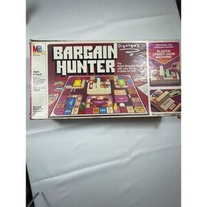 Bargain Hunter Board Game Vintage 1970s Milton‎ Bradley appears to be complete